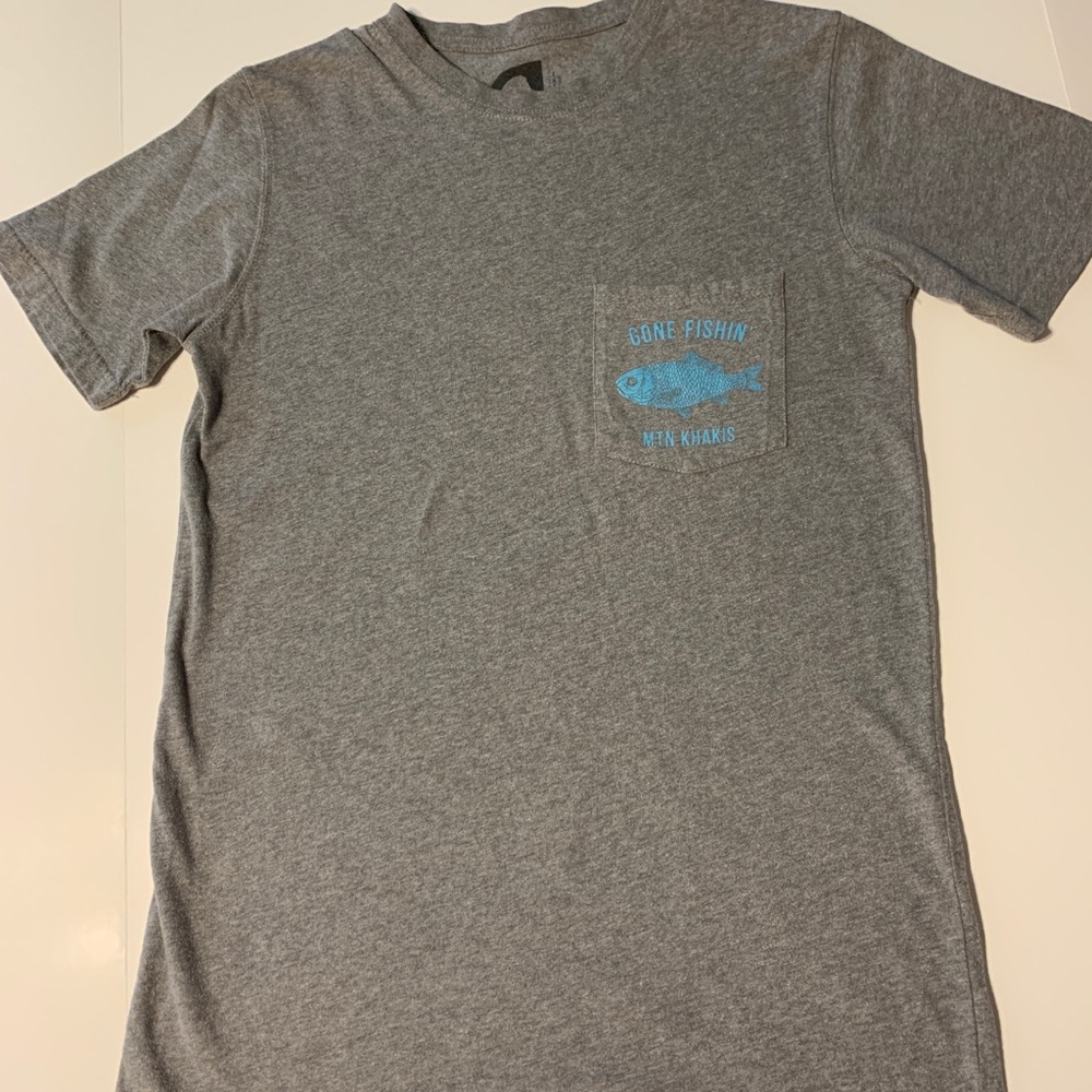 Mountain Khaki Graphic Tee